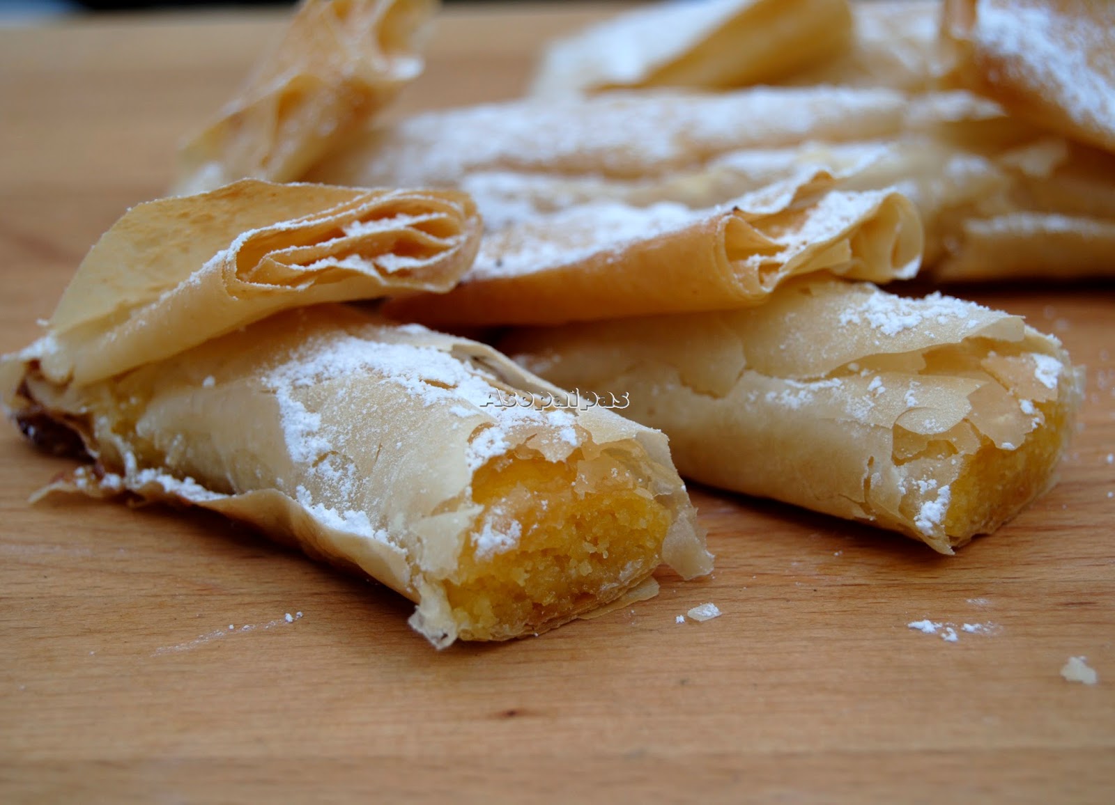 Pasteles de Tentúgal (Pasteis de Tentugal). Receta Asopaipas. Recetas