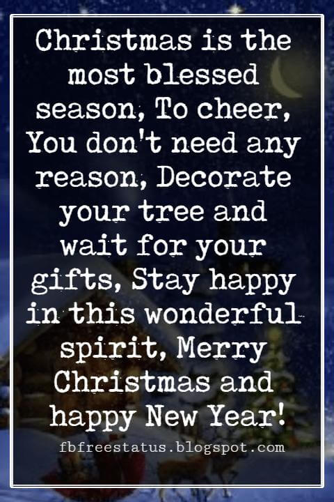Merry Christmas Card Messages to Write in Cards