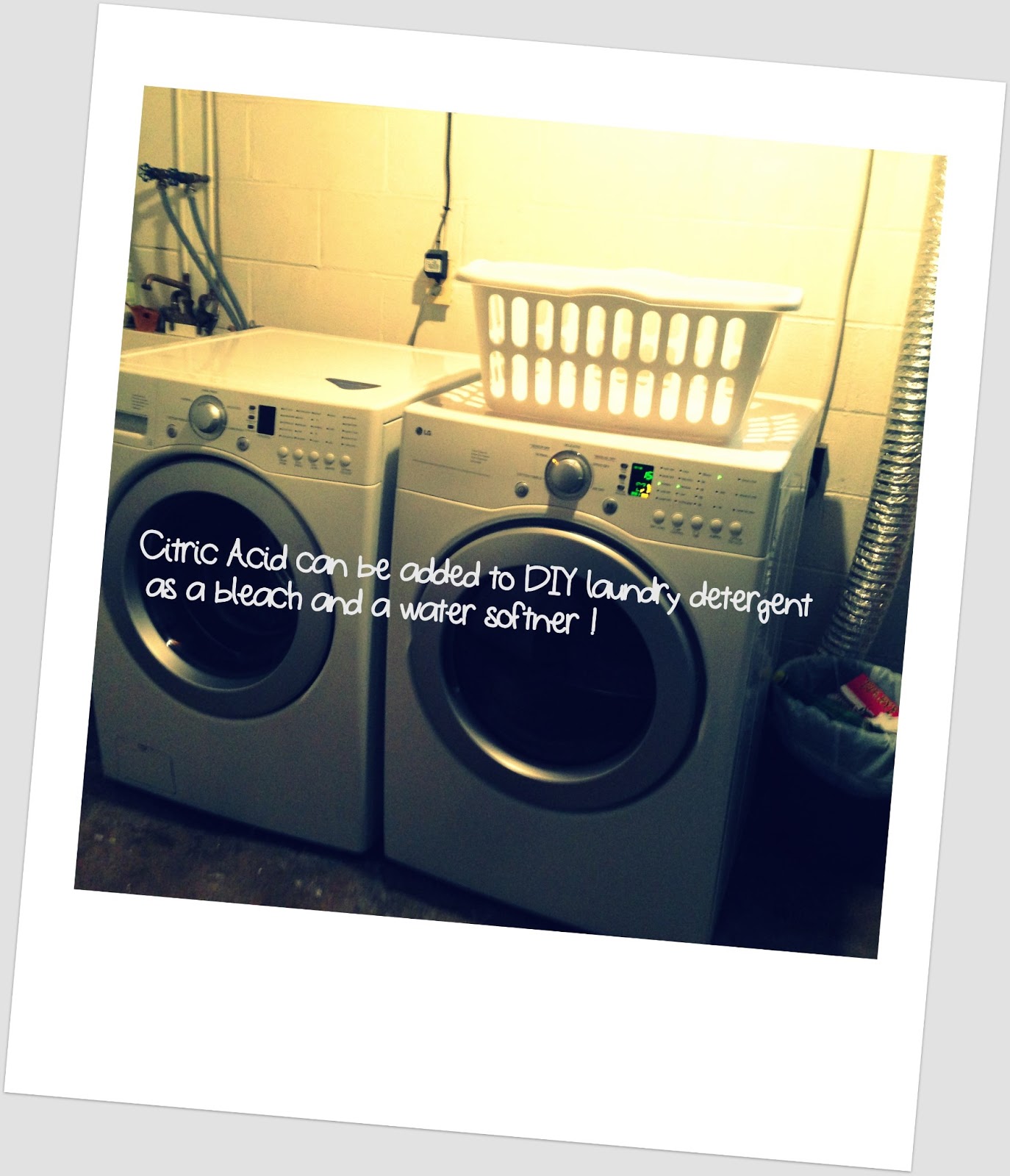 Learning Curve Laundry Citric Acid Snafu?