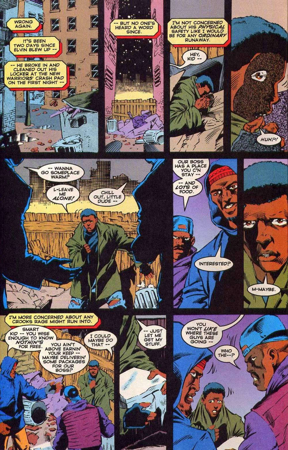 Read online Night Thrasher comic -  Issue #20 - 8