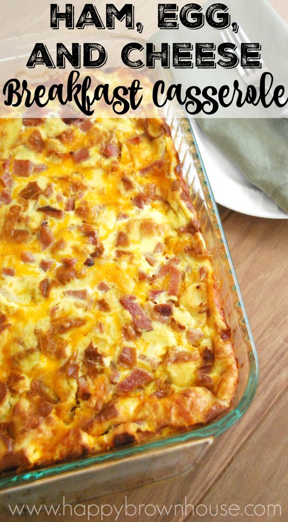 Ham Egg And Cheese Breakfast Casserole Cooktoday Recipes | Hot Sex Picture