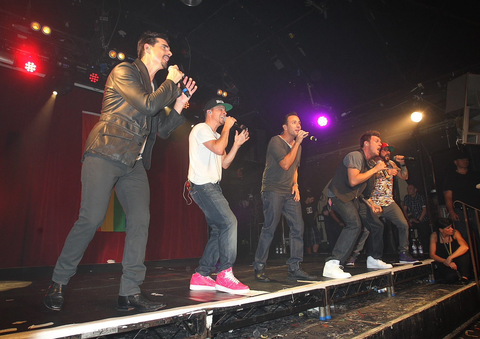 The Backstreet Boys: Backstreet Boys ta GAY club in London