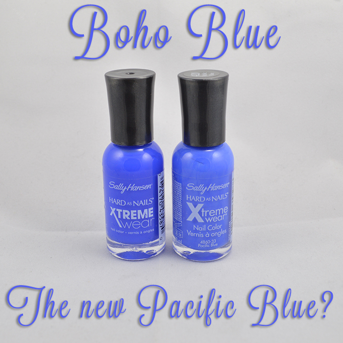 Sally Hansen Boho Blue: The new Pacific Blue? - Manna's Manis