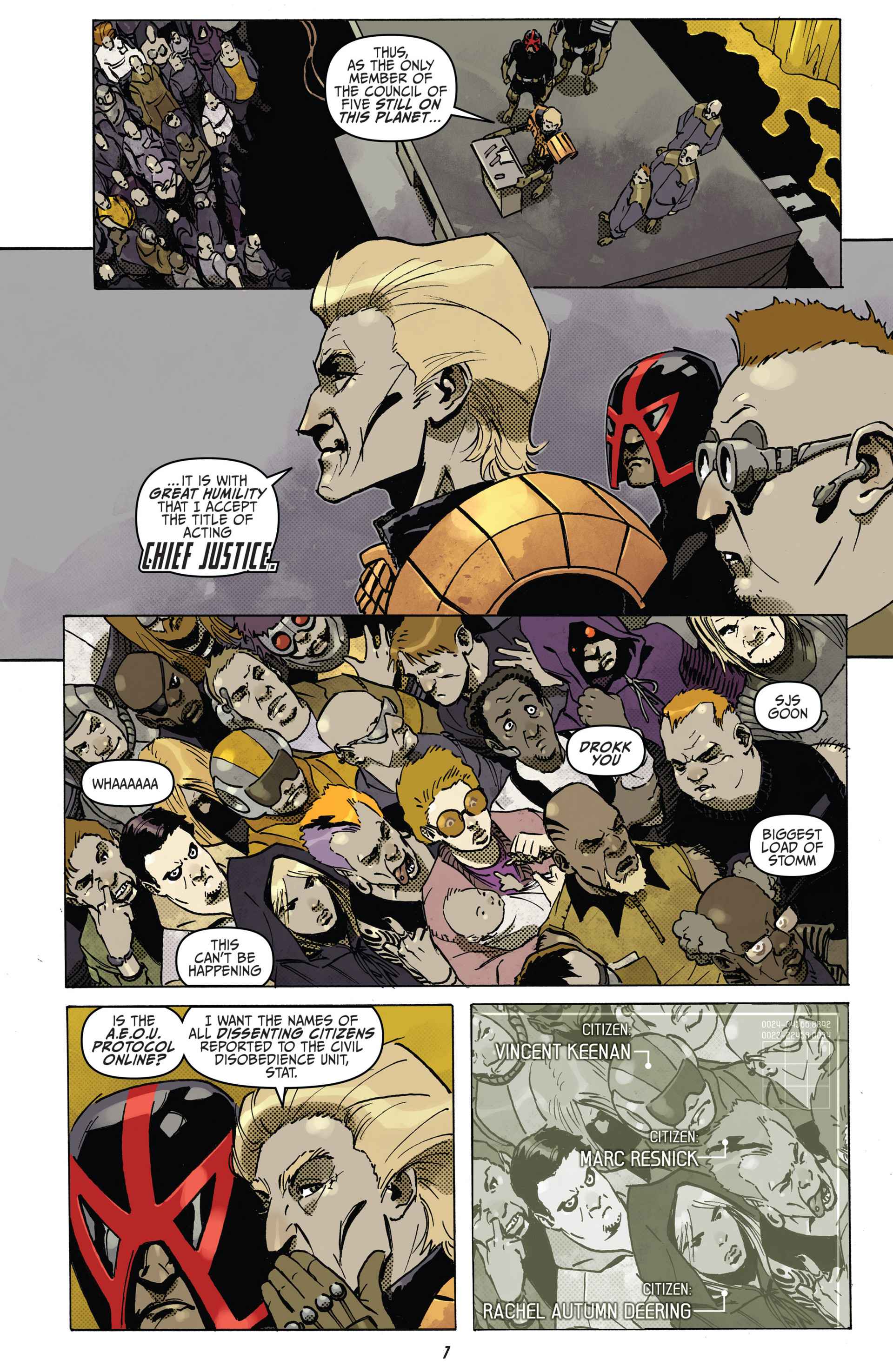 Read online Judge Dredd (2012) comic -  Issue #22 - 9