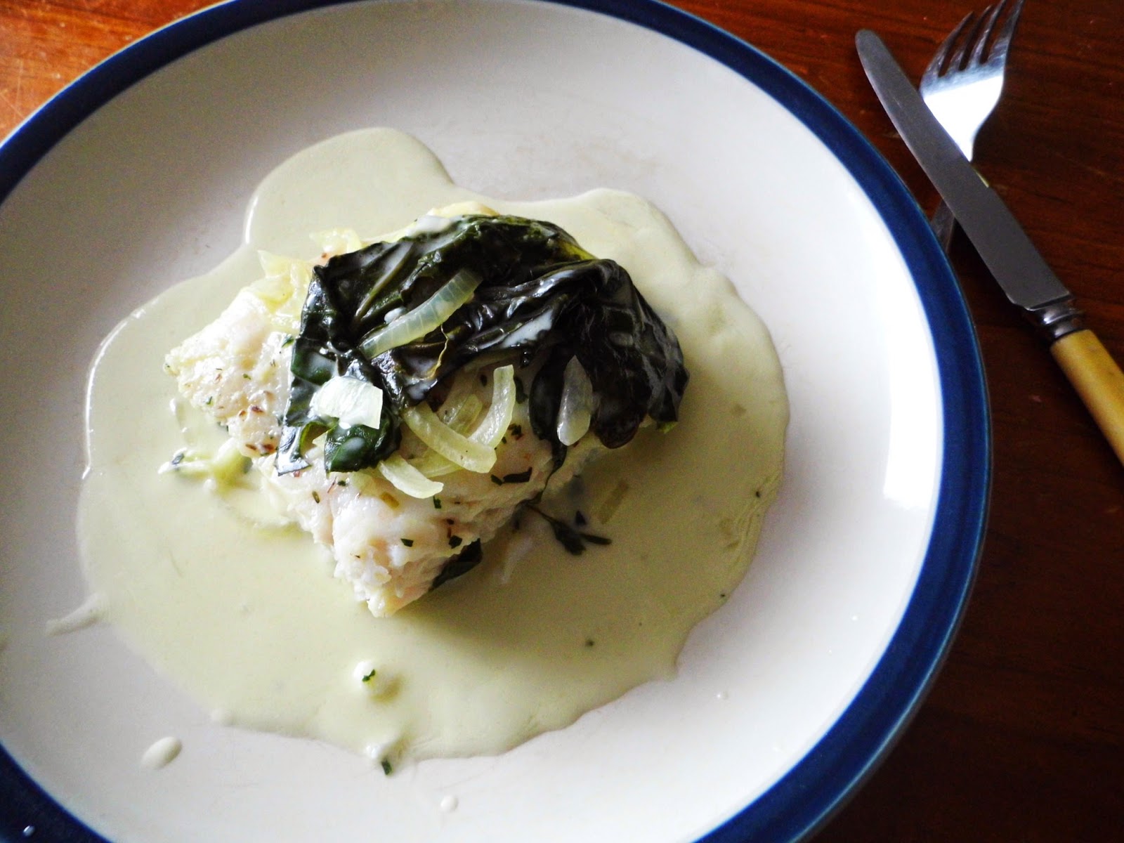 One Mother Hen Creamy poached Basa