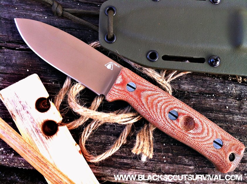 Black Scout Survival SURVIVE! Knives EDC4 Review