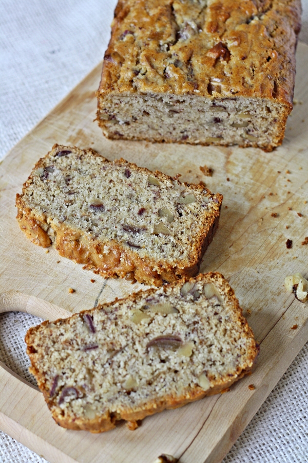 Versatile Vegetarian Kitchen Vegan Date Walnut Loaf