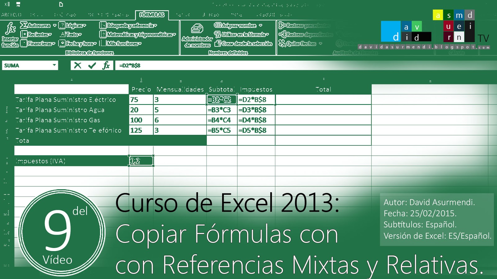 curso-excel-2013-copiar-f-rmulas-con-referencias-mixtas-y-relativas