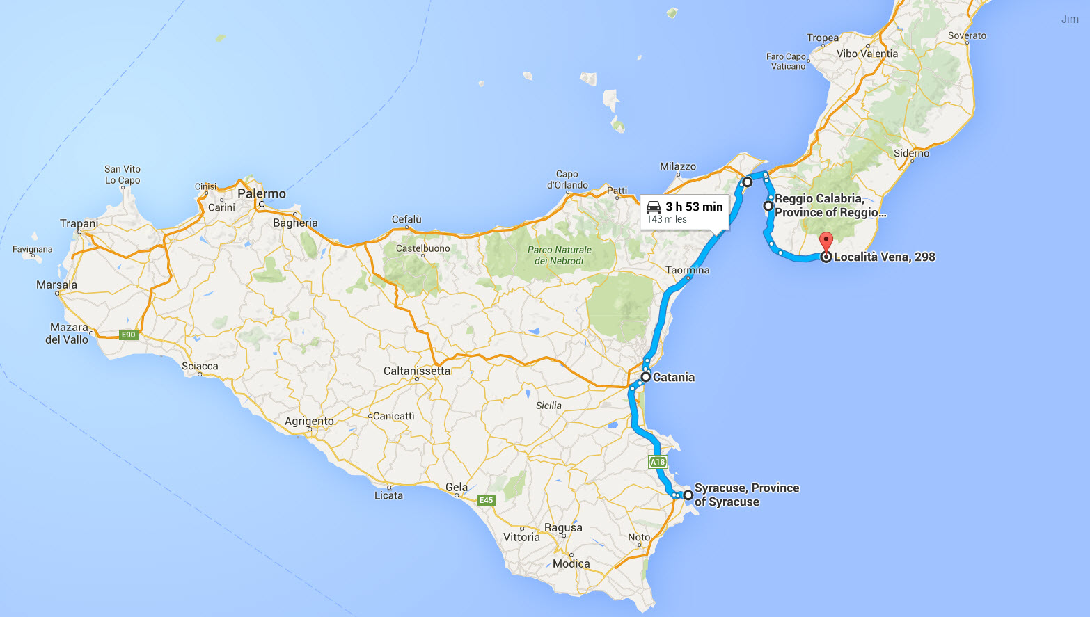 Карта сицилии на русском языке с городами и курортами