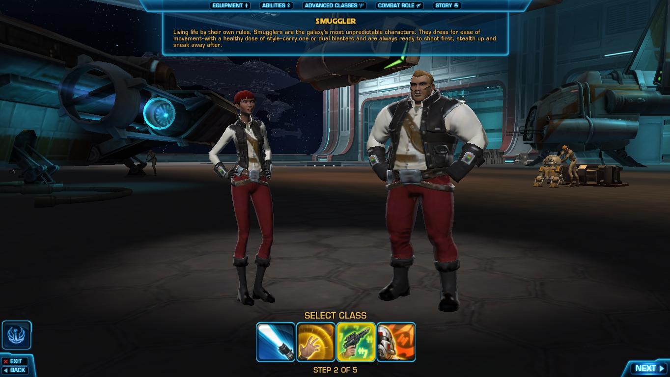 The Old Republic Phase 1 Making Your Character