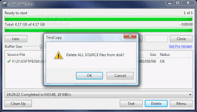 Download TeraCopy 2023 to speed up copying for free