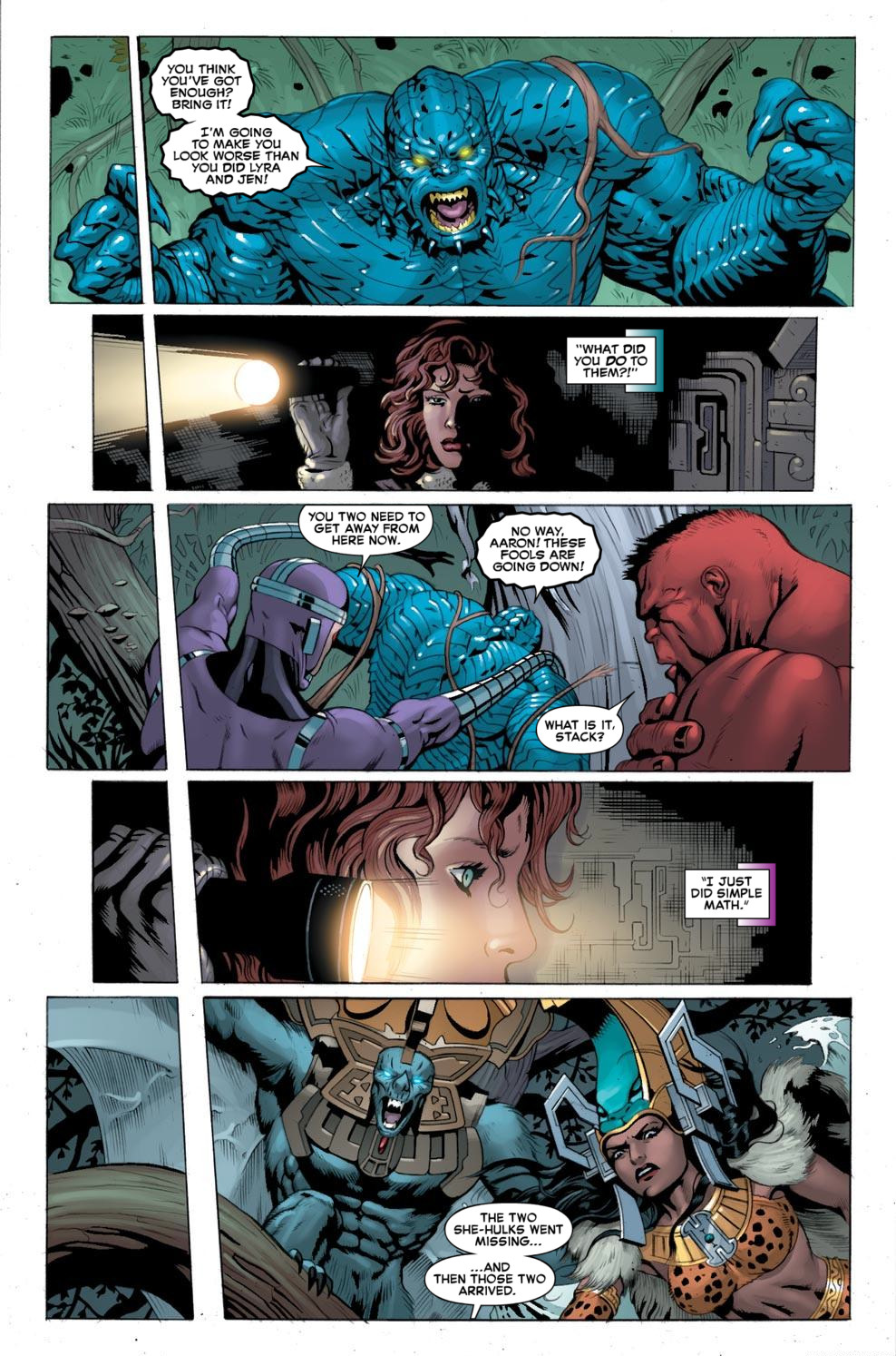 Read online Hulk (2008) comic -  Issue #54 - 19
