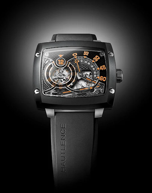 Hautlence Avant-garde Retrograde Watch black