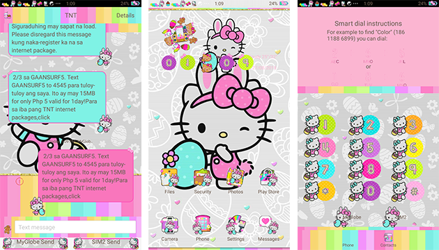 Oppo Theme: Hello Kitty Easter Egg Theme