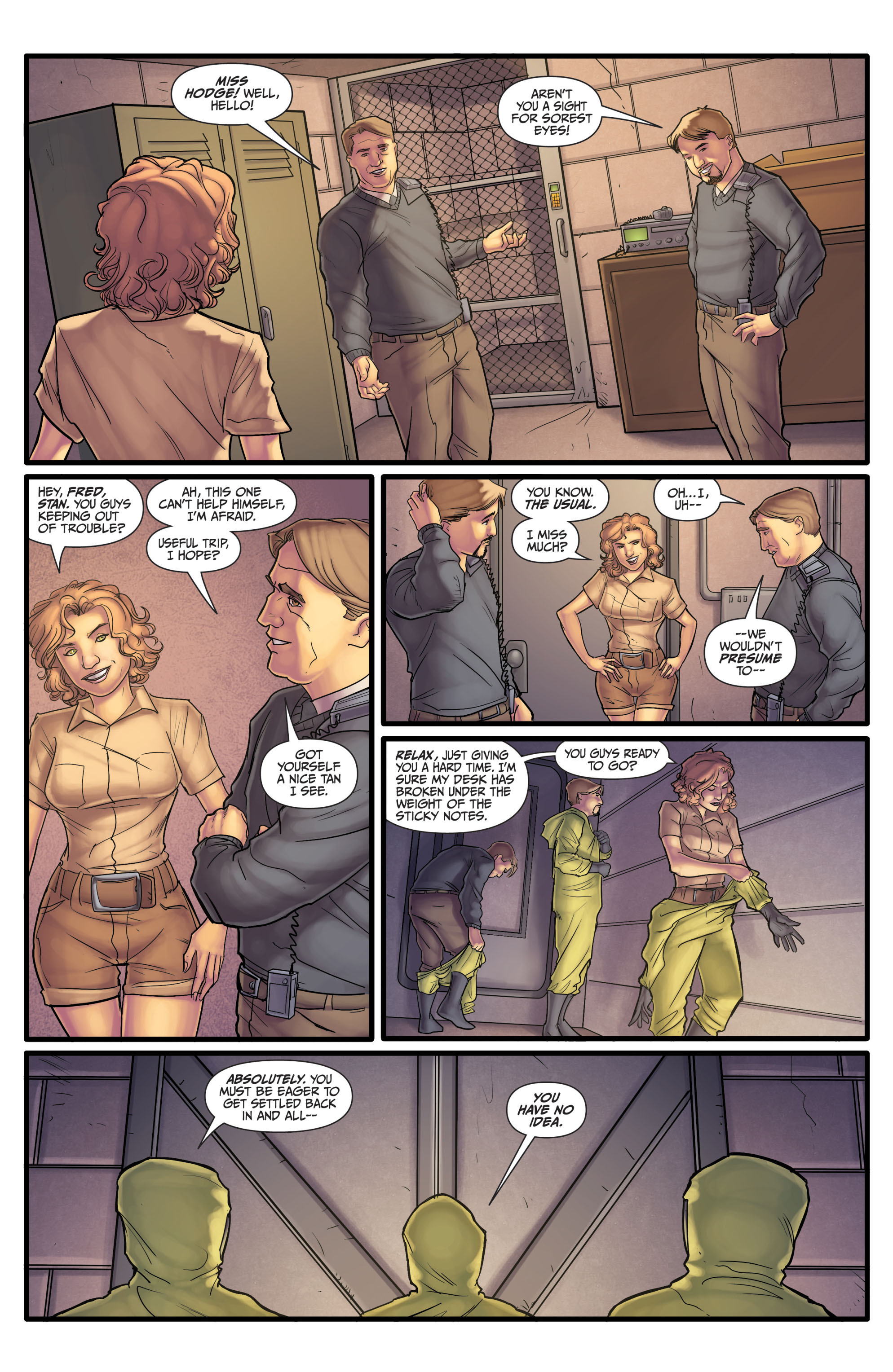 Read online Morning Glories comic -  Issue # _TPB 2 - 159
