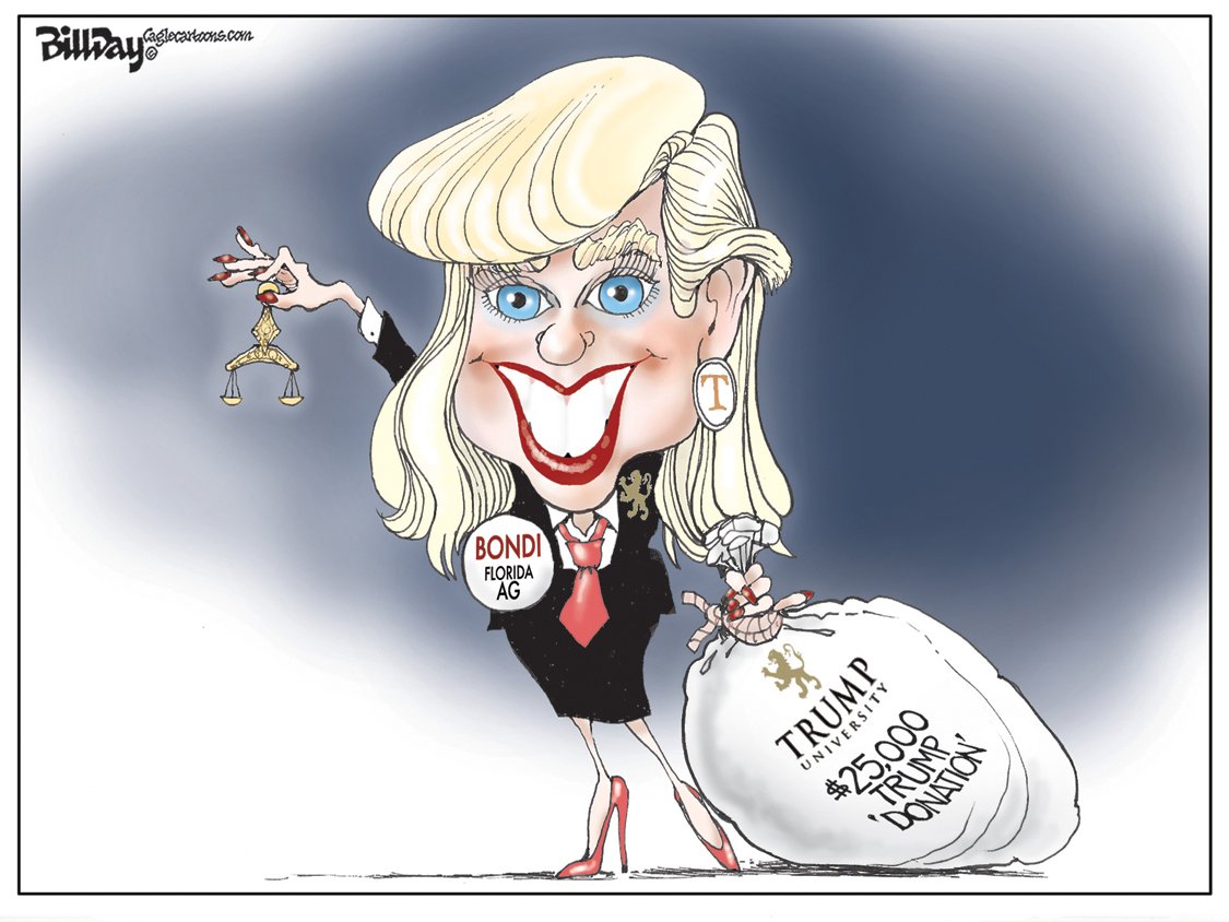 DownWithTyranny!: Is Florida Attorney General Pam Bondi In Prison Yet? Sure... Right ...