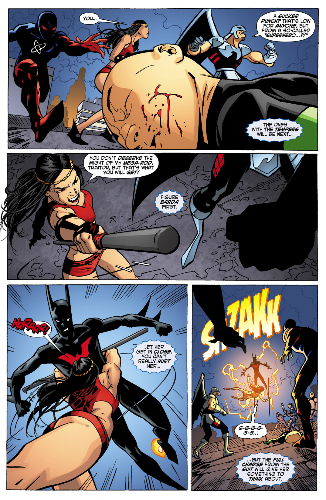 Read online Batman Beyond (2011) comic -  Issue #2 - 4