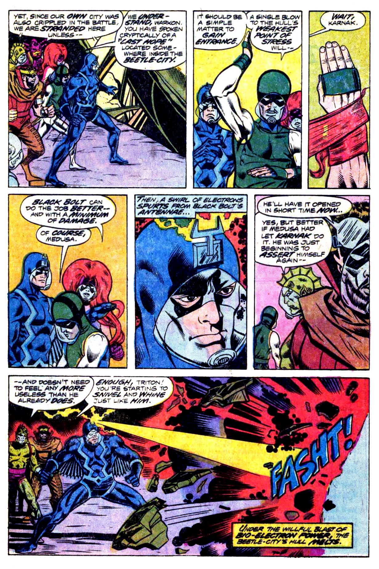 Read online Inhumans (1975) comic -  Issue #10 - 4