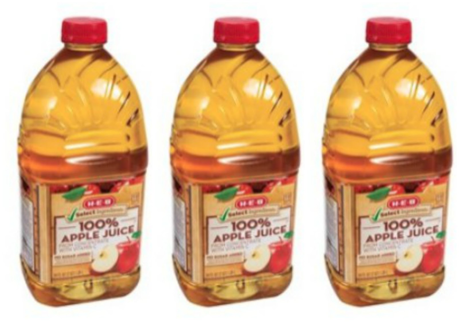 HEB 100 Apple Juice Just 1 (Nearly 50 Off!)