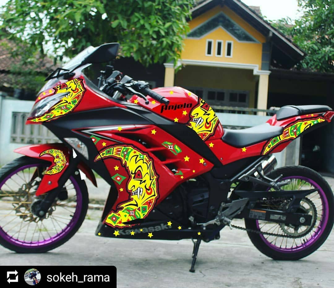 75 Foto Modifikasi Ninja 250 4 TAK Thailook Jari Jari Terkeren