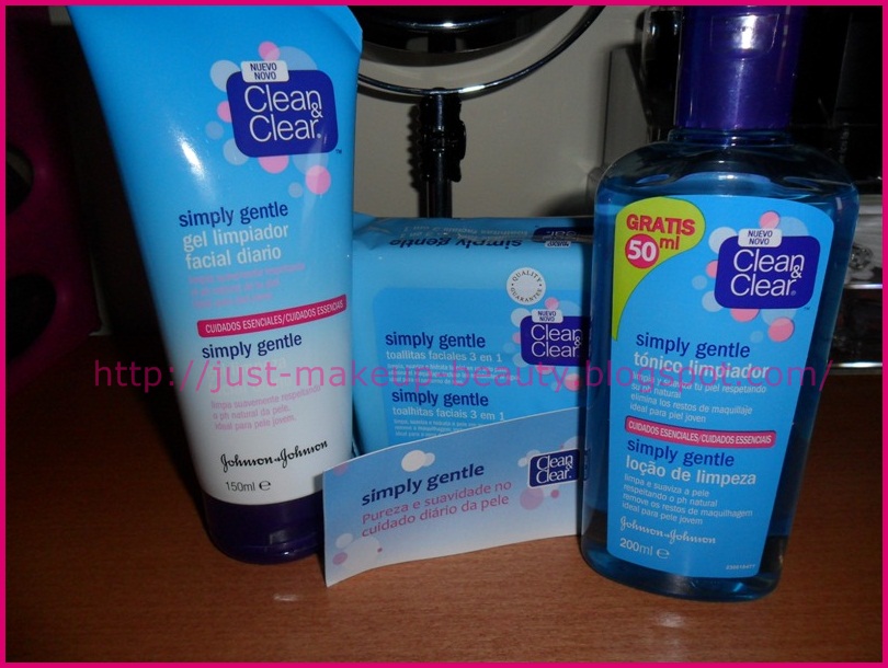 Nova Gama Clean & Clear Simply Gentle | Just Makeup & Beauty