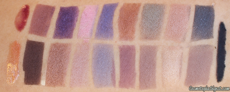 Review and swatches of the Estee Lauder Colour Portfolio Ultimate Makeup Kit for Holiday 2015. 