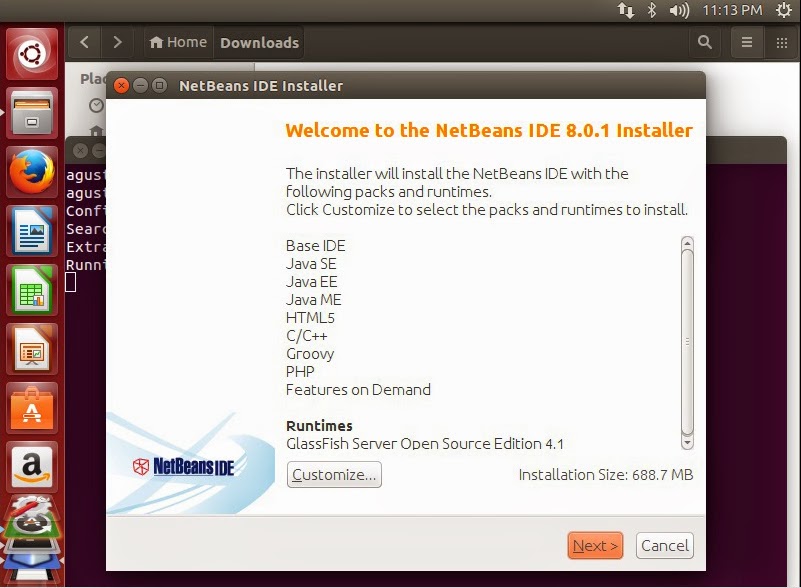 Tutorial Instalasi NetBeans 8.0.1 pada Linux Ubuntu 14.04 LTS ~ Blognya ...
