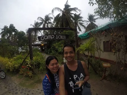 Camp Sawi at Kota Beach in Bantayan Island