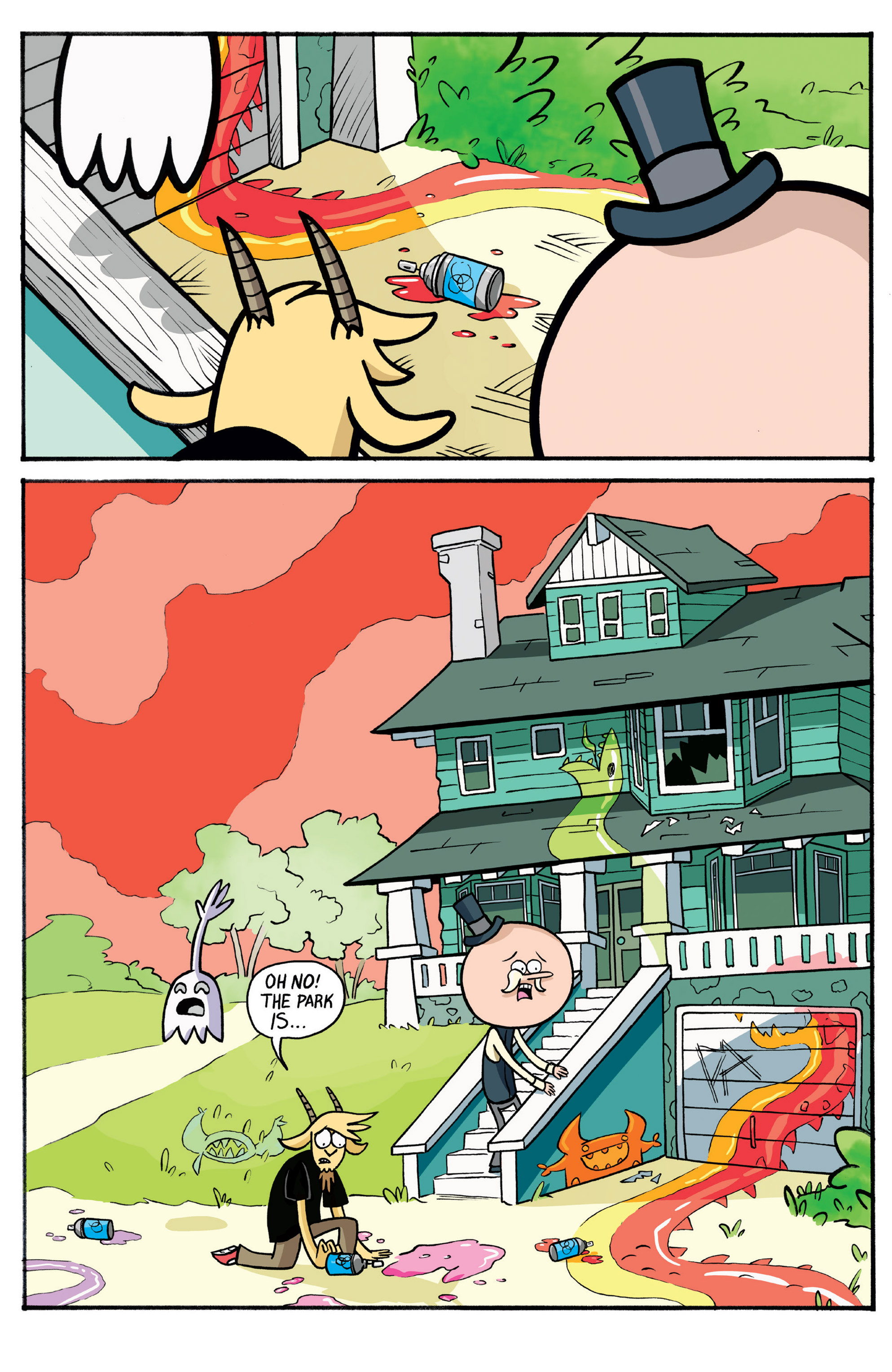 Read online Regular Show comic -  Issue #6 - 9