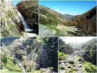 Hike to the Fanfarok waterfall at the 21st kilometer of the Varzob gorge, mountains of Tajikistan