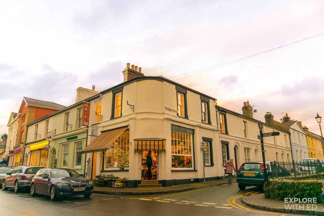 Crickhowell High Street, Shops in Crickhowell