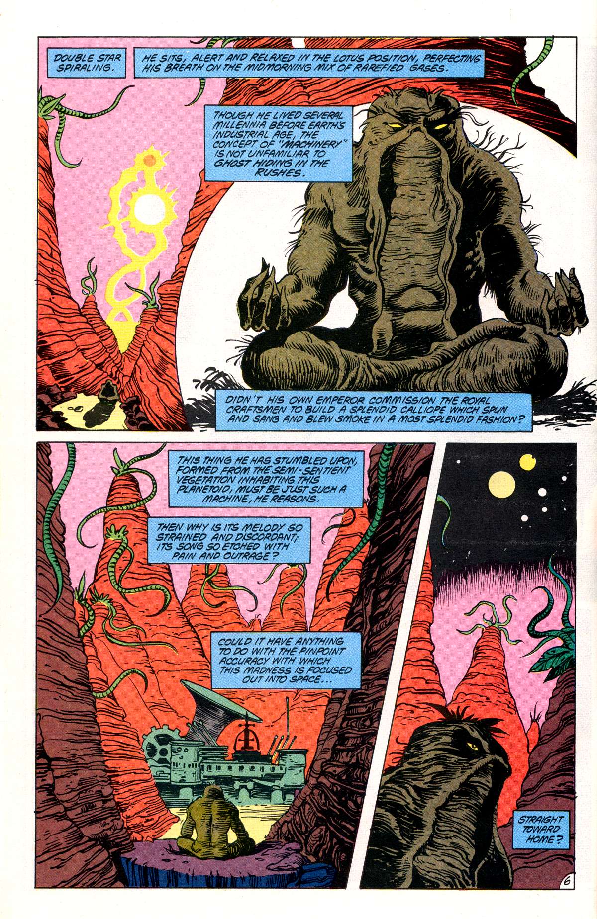Read online Swamp Thing (1982) comic -  Issue #80 - 6