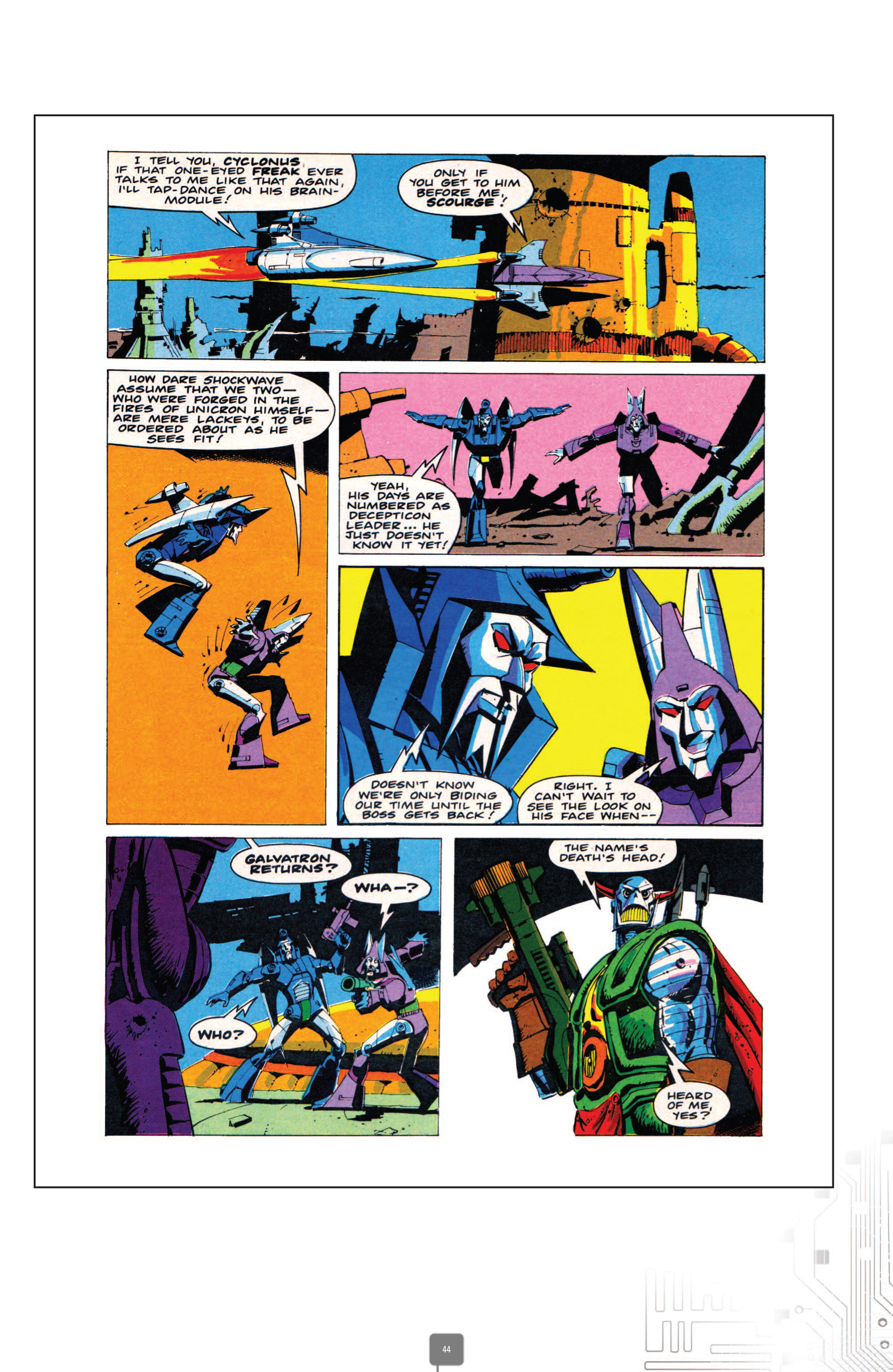 Read online The Transformers Classics UK comic -  Issue # TPB 4 - 44