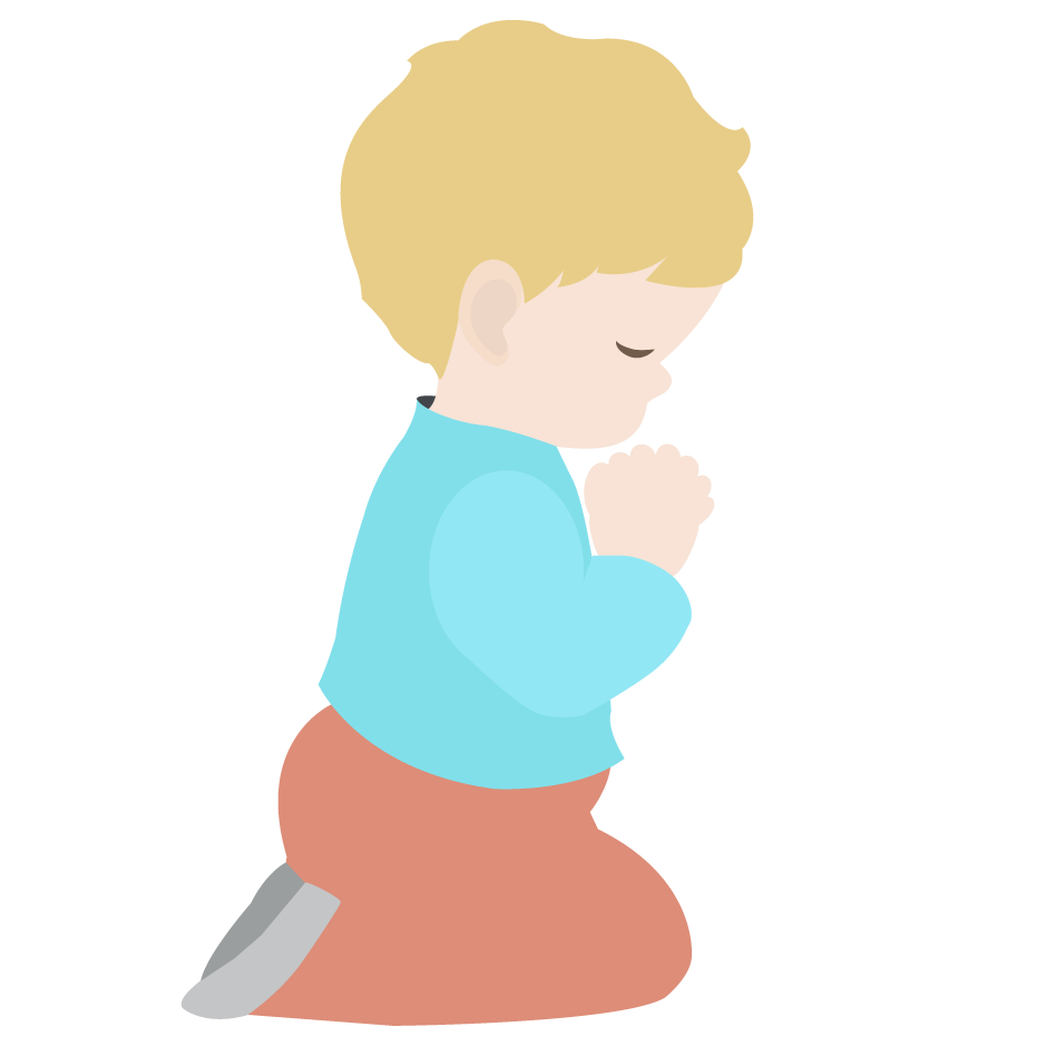 free clipart little girl praying - photo #7