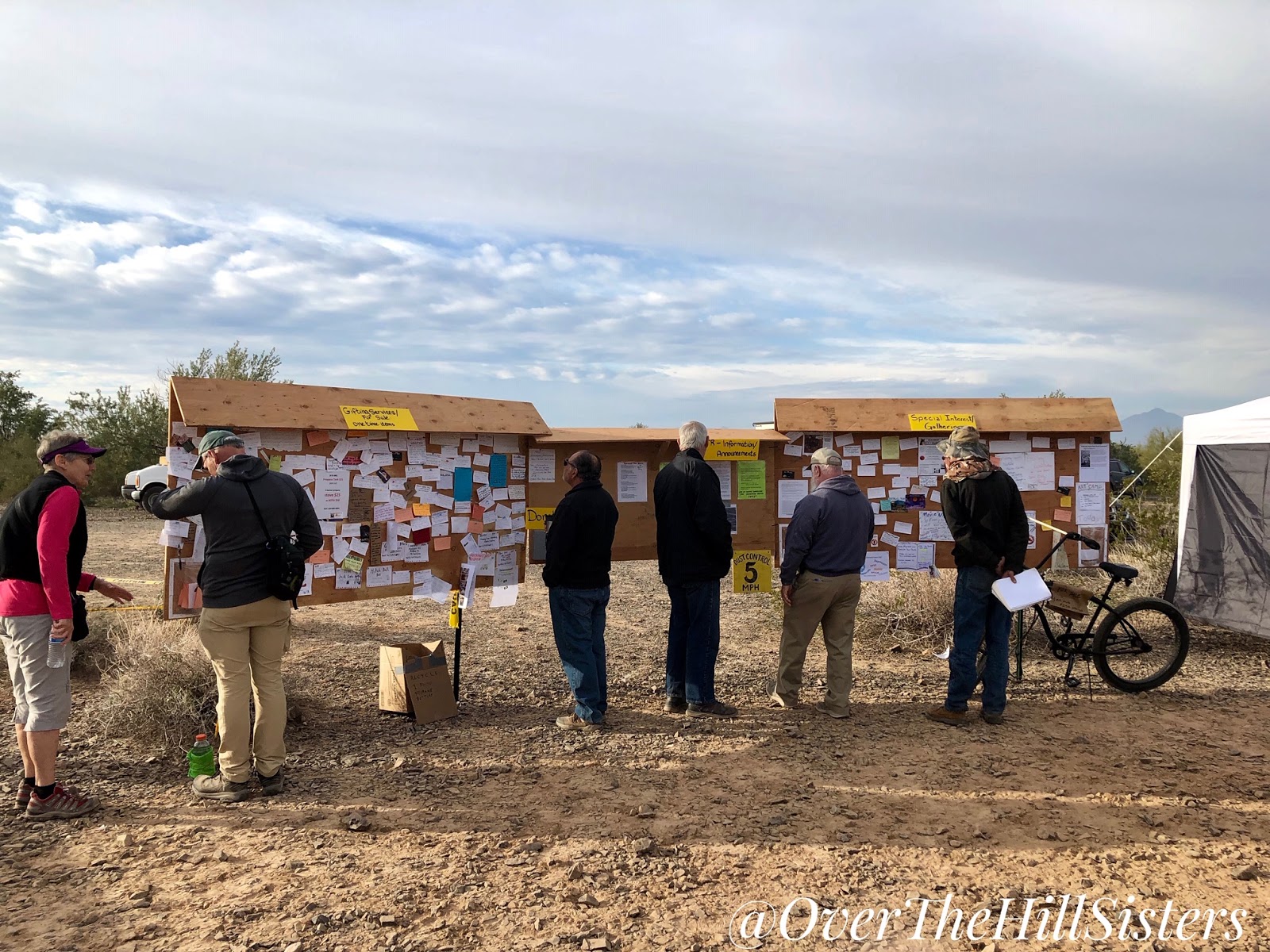 Over the Hill Sisters Our Week in Quartzsite at RTR (AZ)