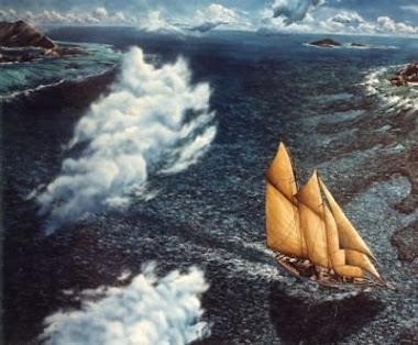 Adela in Fiji - British schooner