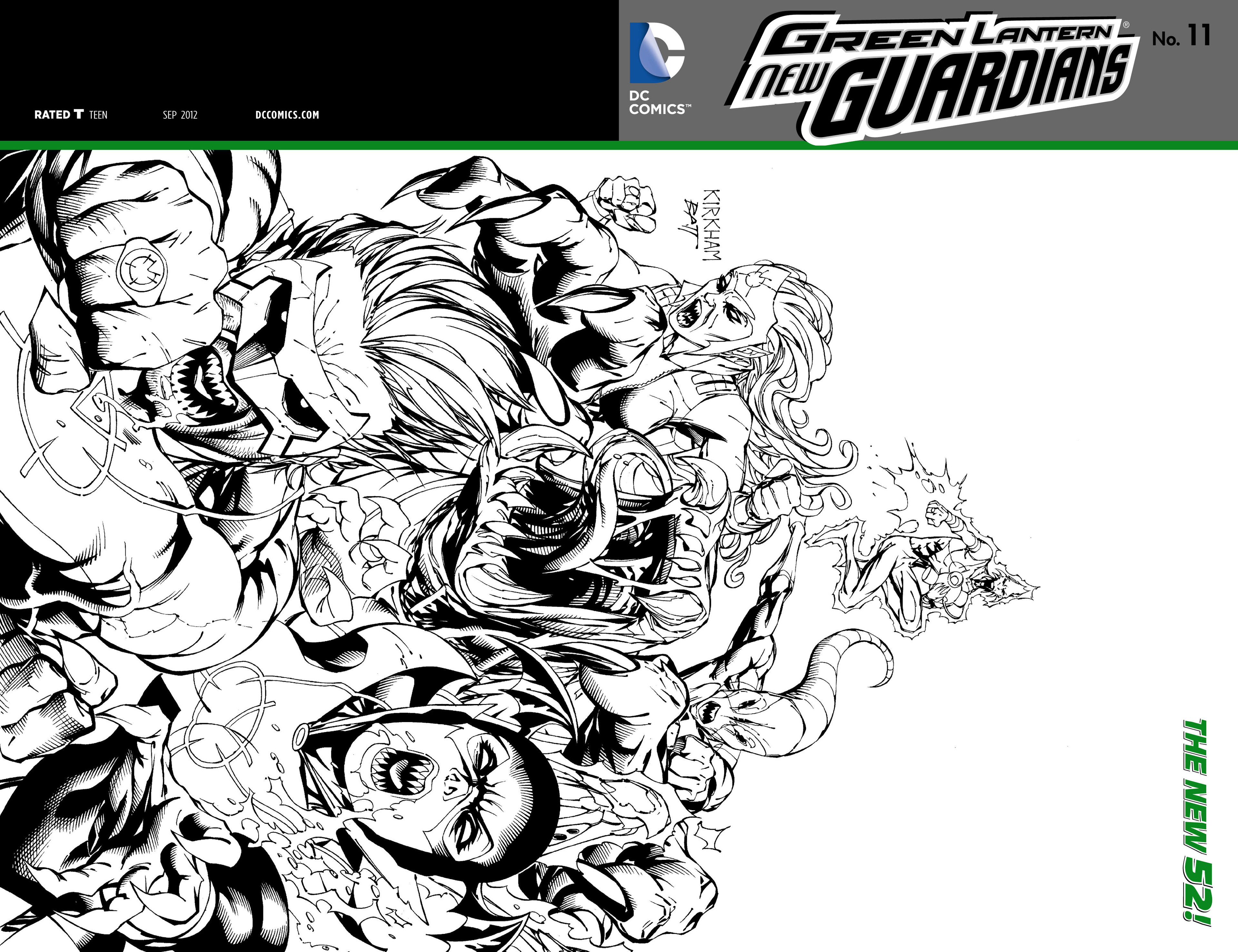 Read online Green Lantern: New Guardians comic -  Issue #11 - 21