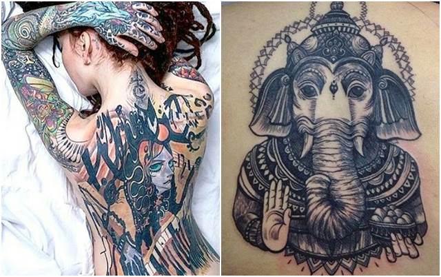 53 Foto Gambar Tato Keren Dipunggung #Tattoo 3D Salib, Tribal Dan Henna Ditubuh Wanita ini 53 Foto Gambar Tato Keren Dipunggung #Tattoo 3D Salib, Tribal Dan Henna Ditubuh Wanita ini
