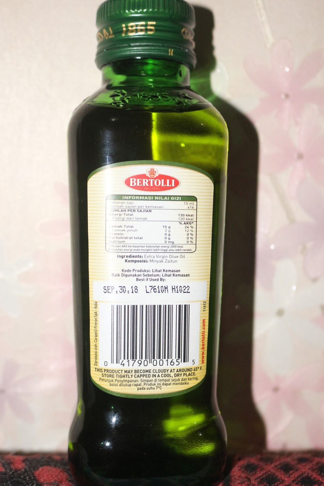 REVIEW MINYAK ZAITUN BERTOLLI UNTUK WAJAH (EXTRA VIRGIN ...