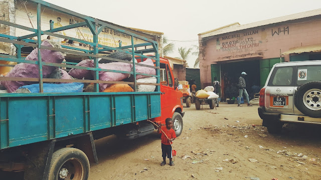 Banjul Albert Market Gambia