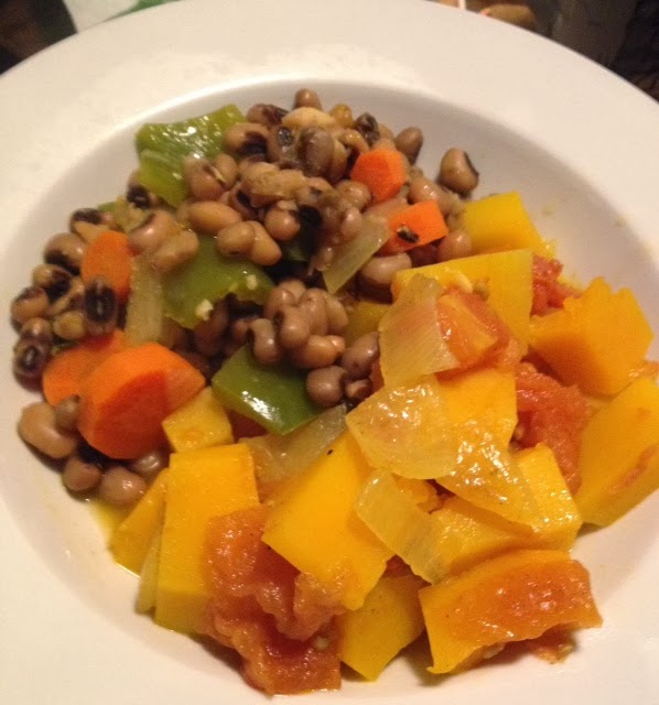Sundaegirl108 African Blackeyed Pea Stew with Spicy Butternut Squash