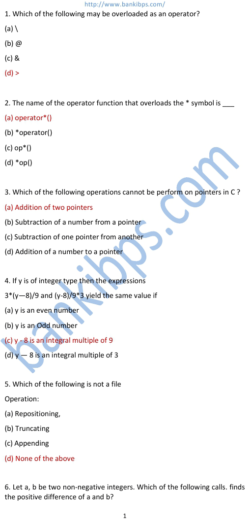 c interview questions