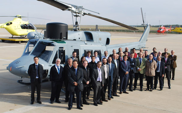 La Armada recibe su primer helicóptero AB 212 modernizado