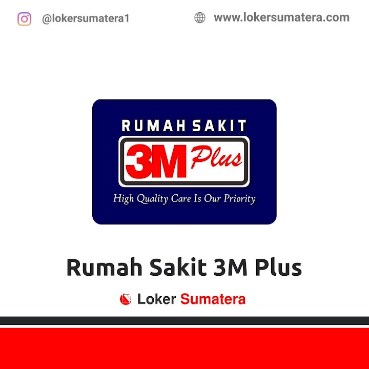 Loker Pekanbaru | Lowongan Kerja Pekanbaru, Rumah Sakit 3M Plus sebagai Cleaning Service Loker Pekanbaru | Lowongan Kerja Pekanbaru, Rumah Sakit 3M Plus sebagai Cleaning Service