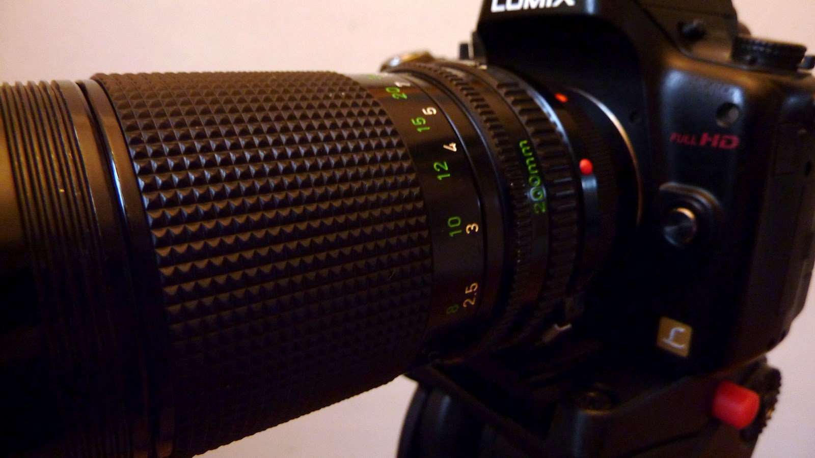 filmersblog Mailbox Canon FD 200mm F4