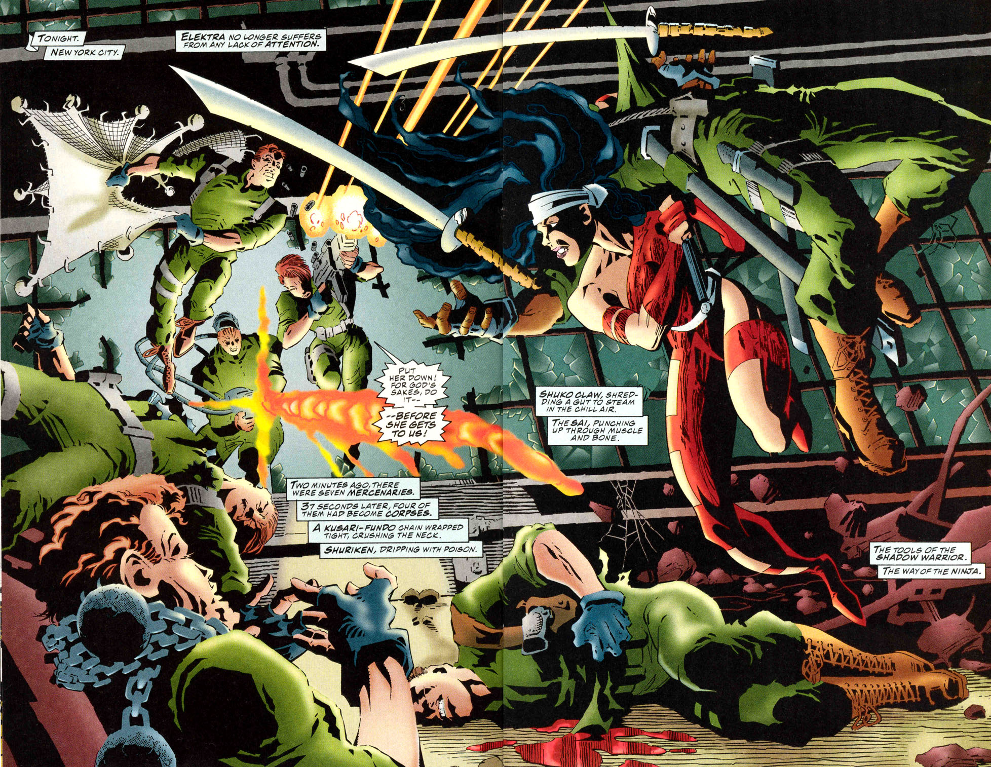 Read online Elektra (1995) comic -  Issue #1 - 6