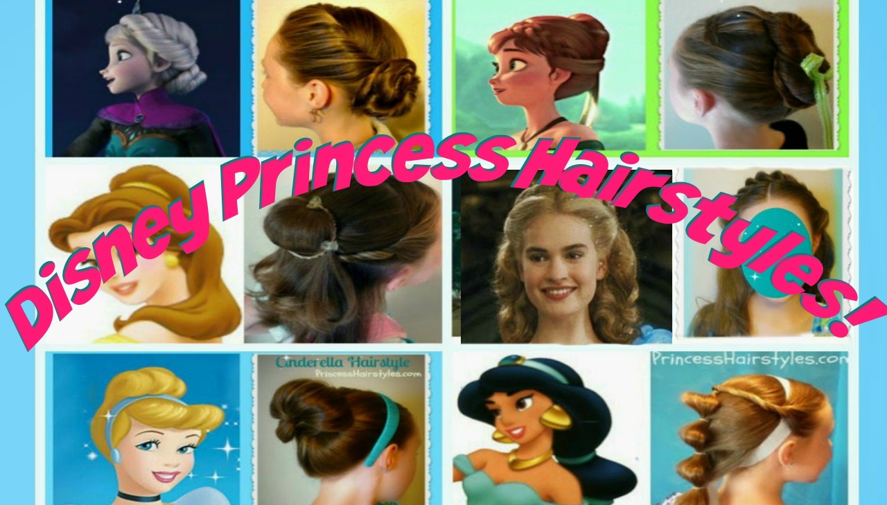 6 Disney Princess Hair Tutorials Hairstyles For Girls