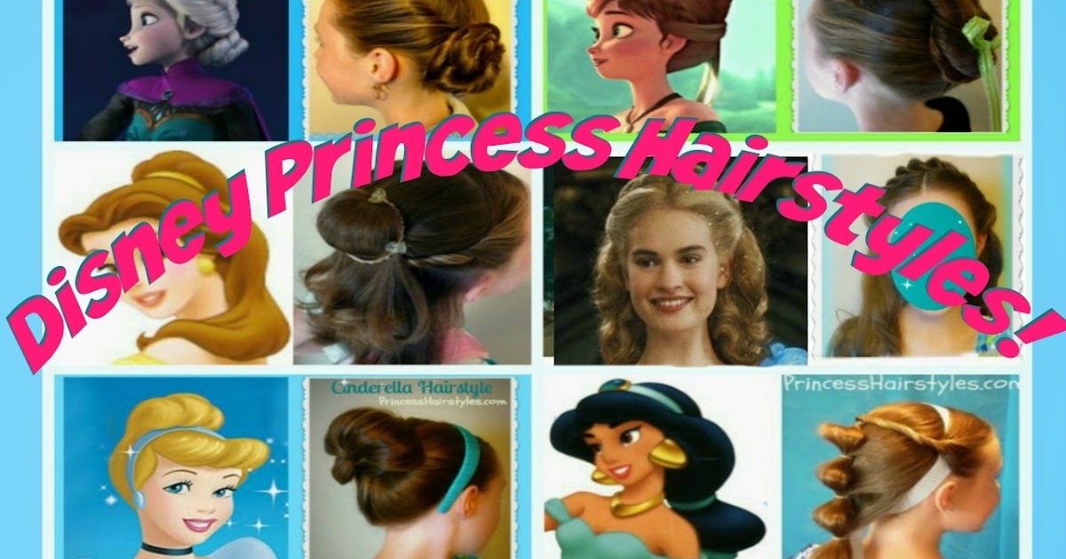 6 Disney Princess Hair Tutorials Hairstyles For Girls