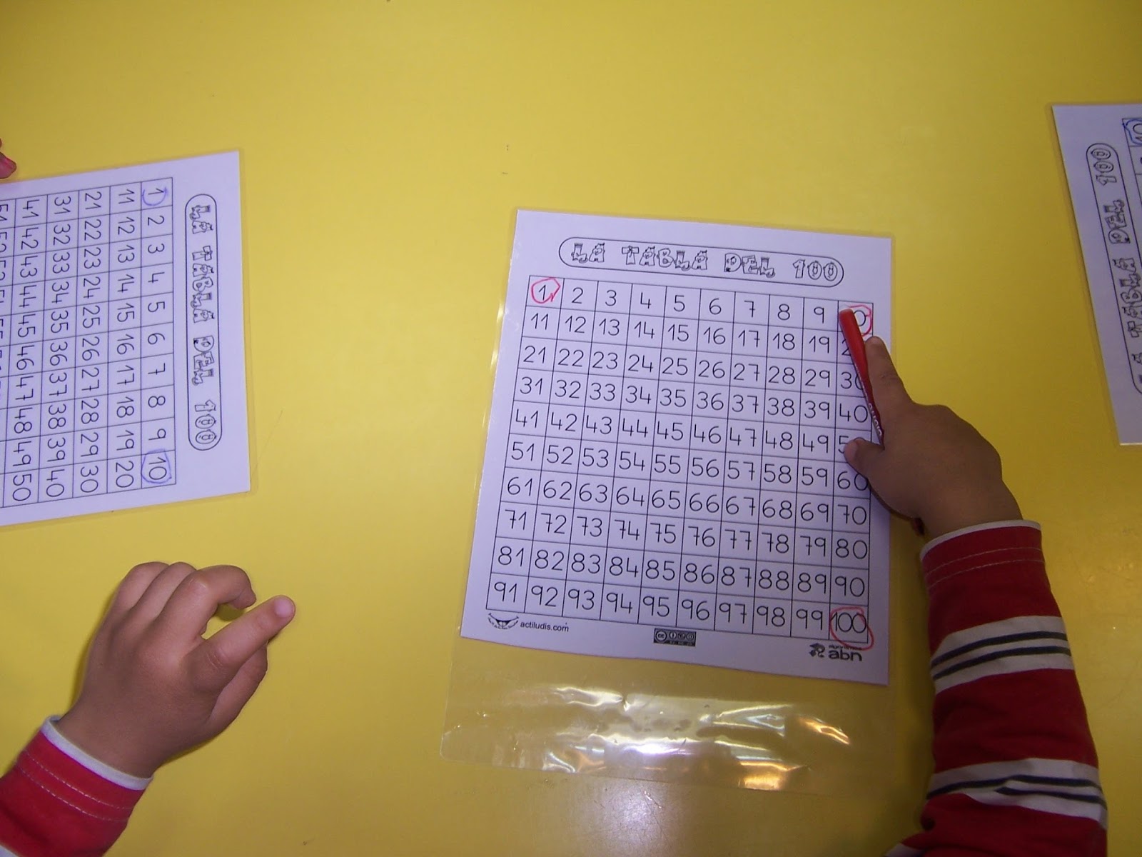 Tabla Del 4 Hasta El 100