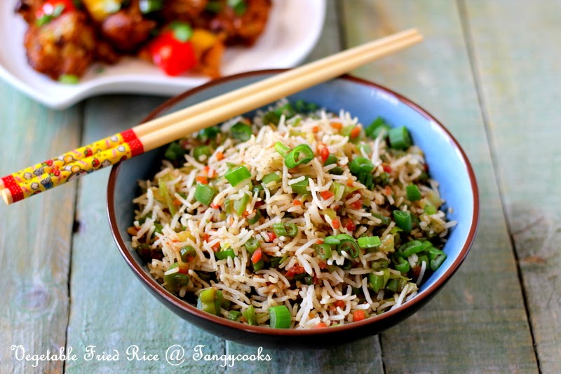 CONCOCTIONS OF A COOKAHOLIC !!! Vegetable Fried Rice IndoChinese